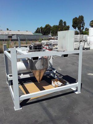 Commercial Painted Machinery - These were a few years old and in pretty bad shape. Our client could not be happier with the results! Hand Brushed & Rolled!