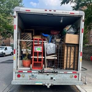 PERFECT LOADING - A perfectly loaded truck with everything secured tight and ready to go PERFECT LOADING - A perfectly loaded truck with everything secured tight and ready to go