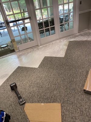 Commercial building - Elderly Assistant Living Home Carpet Installation Commercial building - Elderly Assistant Living Home Carpet Installation
