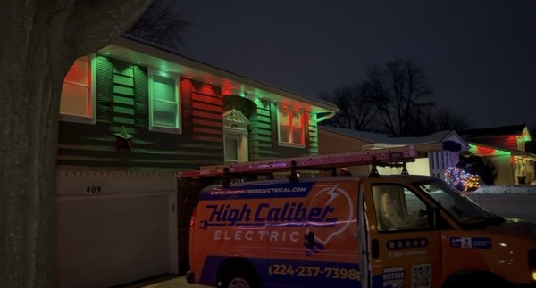 Permanent holiday lighting installation - Customer wanted permanent holiday lighting installed so they don’t have to decorate anymore Permanent holiday lighting installation - Customer wanted permanent holiday lighting installed so they don’t have to decorate anymore