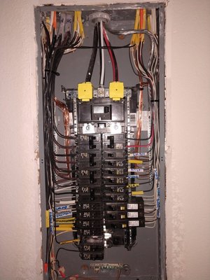 Panel Changes - DEL Electric LLC is a small company - big on service. 38 years experience can assure that you are in good hands. Quality service, workmanship, and a 2 year warranty on all electrical connections. For whatever your project may be large or small, we are here to provide the best possible service. 

Text (757) 646-5765 for panel changes.

Accurate Estimates - Our experience enables us to quickly and accurately assess your electrical needs.
Expert Work - Every electrician we employ is licensed and certified, with years of experience.
Friendly Attitudes - Our electricians arrive on the job with a smile on their face and spring in their step.
Industry-Best Quality - We never cut corners on a job, and we never will.