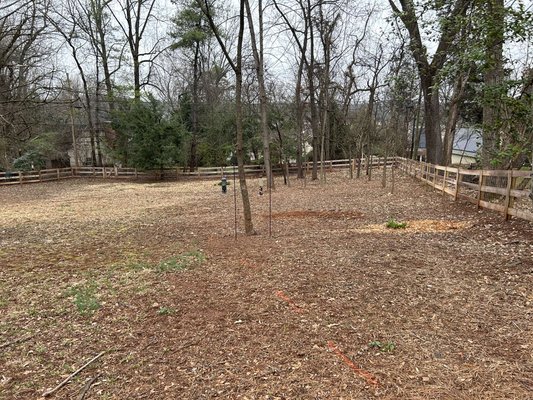 Customers had no grass. We went and completely cleaned up the yard and installed sod and mulch beds. - Front and back yard makeover. Be sure to reach out to us for your fully redesigned backyard Customers had no grass. We went and completely cleaned up the yard and installed sod and mulch beds. - Front and back yard makeover. Be sure to reach out to us for your fully redesigned backyard