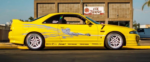 Skyline R33 - Wrapped in Yellow with Fast & Furious Livery