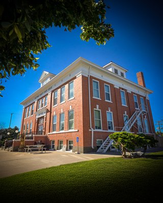 Cheyenne County Court House - On a clear day out in the flatlands of eastern Colorado, you can see as far as your eyes can take you. Fair weather and good vibes were all we had while the team was out of town working on this historic municipal building in Cheyenne Wells, Colorado. Cheyenne County Court House - On a clear day out in the flatlands of eastern Colorado, you can see as far as your eyes can take you. Fair weather and good vibes were all we had while the team was out of town working on this historic municipal building in Cheyenne Wells, Colorado.