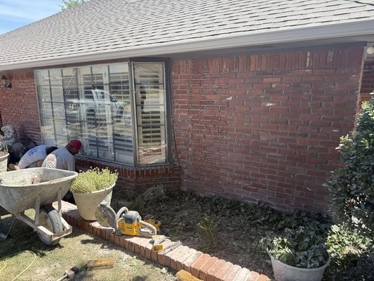 Exterior Wall Repair 2025 - We recently finished a project where we ground down the mortar joints and re-grouted them to effectively prevent moisture from seeping into a home. Is your house in need of similar care? Contact us today for a free estimate, and let us help protect your home from the elements
