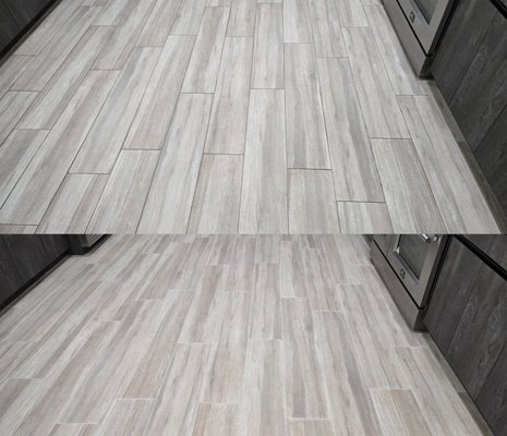 Color Seal Transformation – Restoring Stained Grout to Like-New Finish - This project showcases a full color seal transformation for a homeowner whose tile grout had become heavily stained and discolored over time. Despite regular cleaning, the grout had absorbed dirt and grime, leaving the entire floor looking worn and uneven.
We began with a professional deep cleaning using our specialized grout-safe cleaning solutions and equipment. This process removed years of embedded dirt and residue, prepping the surface for optimal color seal adhesion.
Next, we applied a high-quality grout color seal in a shade that matched the original grout color. The results were dramatic — bright, consistent grout lines that completely refreshed the look of the tile floor without the need for a full replacement.
Beyond aesthetics, color sealing also provides a durable, stain-resistant barrier that makes future cleaning much easier and protects the grout for years to come.
✨ Key Benefits of Color Sealing:
Restores the uniform look of your grout
Blocks stains and moisture from penetrating
Makes cleaning easier and more effective
Extends the life of your tile installation
This project is a perfect example of how grout restoration can make a big impact without the cost or hassle of new tile installation.
📍 Serving The Woodlands, Conroe, and surrounding areas
📞 (936) 226-8453
🌐 thegroutmedic.com/thewoodlands
If grout’s got you down, better call Brown! Color Seal Transformation – Restoring Stained Grout to Like-New Finish - This project showcases a full color seal transformation for a homeowner whose tile grout had become heavily stained and discolored over time. Despite regular cleaning, the grout had absorbed dirt and grime, leaving the entire floor looking worn and uneven.
We began with a professional deep cleaning using our specialized grout-safe cleaning solutions and equipment. This process removed years of embedded dirt and residue, prepping the surface for optimal color seal adhesion.
Next, we applied a high-quality grout color seal in a shade that matched the original grout color. The results were dramatic — bright, consistent grout lines that completely refreshed the look of the tile floor without the need for a full replacement.
Beyond aesthetics, color sealing also provides a durable, stain-resistant barrier that makes future cleaning much easier and protects the grout for years to come.
✨ Key Benefits of Color Sealing:
Restores the uniform look of your grout
Blocks stains and moisture from penetrating
Makes cleaning easier and more effective
Extends the life of your tile installation
This project is a perfect example of how grout restoration can make a big impact without the cost or hassle of new tile installation.
📍 Serving The Woodlands, Conroe, and surrounding areas
📞 (936) 226-8453
🌐 thegroutmedic.com/thewoodlands
If grout’s got you down, better call Brown!