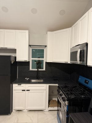 Kitchen remodel - This is a small kitchen done for a tiny home simple elegant. Kitchen remodel - This is a small kitchen done for a tiny home simple elegant.