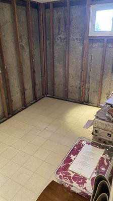 Basement cleaning - A basement after cleaning Basement cleaning - A basement after cleaning