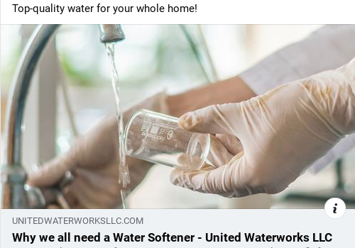 Salt Deliveries & Filter Changes - You have enough to worry about. We provide trouble free, inexpensive maintenance. United Waterworks provides trouble-free maintenance for your water conditioning equipment. We provide more than salt, potassium, additives, and filters. We provide peace of mind. Ask for our Surecare and Unitedcare memberships for the most convenient, reliable, and affordable maintenance, service, and repair.
Call Us at 281-240-0261 Salt Deliveries & Filter Changes - You have enough to worry about. We provide trouble free, inexpensive maintenance. United Waterworks provides trouble-free maintenance for your water conditioning equipment. We provide more than salt, potassium, additives, and filters. We provide peace of mind. Ask for our Surecare and Unitedcare memberships for the most convenient, reliable, and affordable maintenance, service, and repair.
Call Us at 281-240-0261
