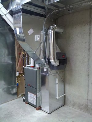 New HVAC System - This is a typical heating and cooling system replacement, we take great pride in our work and pay attention to detail on every level! New HVAC System - This is a typical heating and cooling system replacement, we take great pride in our work and pay attention to detail on every level!