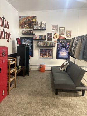 Progress - This place use to be the sheriffs office but just in 3 weeks I made it into my own vintage clothing store! Progress - This place use to be the sheriffs office but just in 3 weeks I made it into my own vintage clothing store!