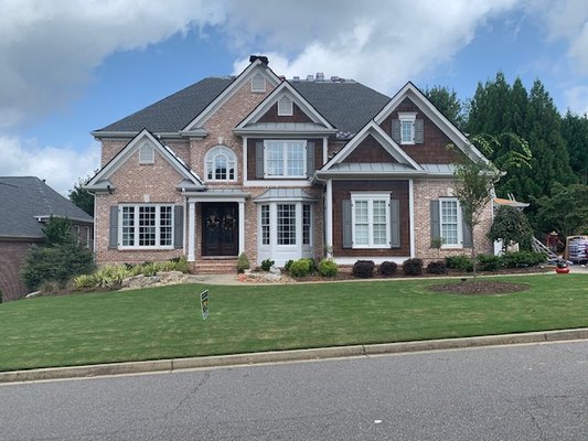 Insurance Approved Roof - This home was approved through insurance after recent storms. The color combination of the home and the roof came out great!! Insurance Approved Roof - This home was approved through insurance after recent storms. The color combination of the home and the roof came out great!!
