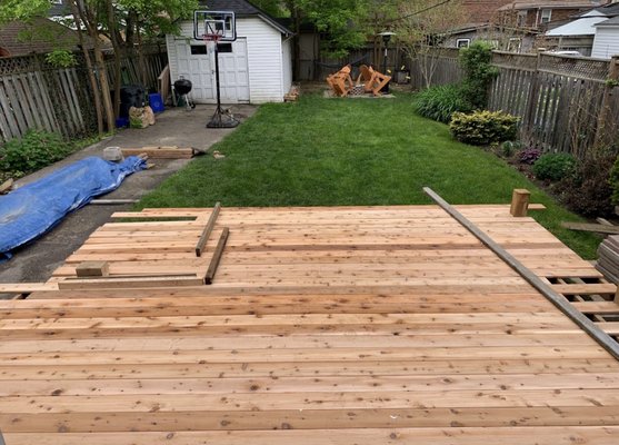 Decking - Extterior Pine Deck Rebuild Decking - Extterior Pine Deck Rebuild
