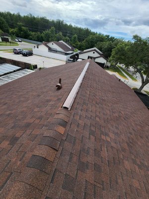 New Asphalt shingle roof - Installed a new asphalt shingle for this home.