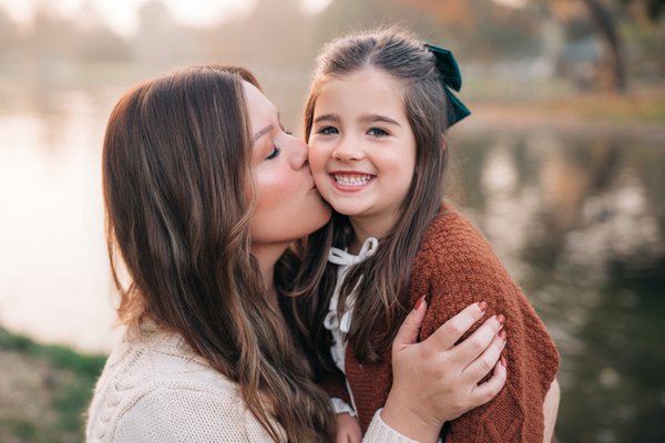 Mother & Daughter Session - This was one of my golden hour fall sessions last year at Yorba Regional Park in Anaheim. This mother and daughter will just melt your heart. Adorable outfits and such a sweet relationship. They walked on a rustic wooden bridge and played in the fall leaves. Really just the best kind of session.