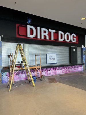 Dirt Dog @ Crypto Arena Project - At Marin’s Painting Services we are experts at commercial projects.