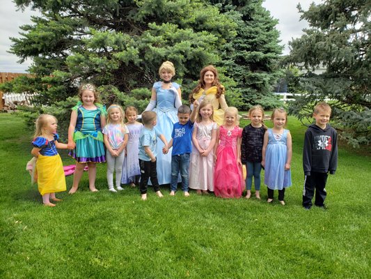 Royal Visit! - Royal Visit - $180
1 Princess & 1 Attendant
Royal Visit+ - $220
2 Princesses
This package includes: photo session, story time or sing-along, game, and signed memory cards. Royal Visit! - Royal Visit - $180
1 Princess & 1 Attendant
Royal Visit+ - $220
2 Princesses
This package includes: photo session, story time or sing-along, game, and signed memory cards.