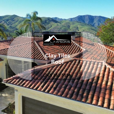 Clay Tile Roof Installation - We specialize in new clay tile roof installations, offering timeless elegance, superior durability, and exceptional weather resistance. Our expert roofing contractors use high-quality Spanish, mission, and flat clay tiles to enhance your home’s aesthetic and longevity. With expert craftsmanship and premium materials, we ensure a long-lasting, energy-efficient roofing solution that withstands the elements. Contact us today for a free clay tile roofing estimate! Clay Tile Roof Installation - We specialize in new clay tile roof installations, offering timeless elegance, superior durability, and exceptional weather resistance. Our expert roofing contractors use high-quality Spanish, mission, and flat clay tiles to enhance your home’s aesthetic and longevity. With expert craftsmanship and premium materials, we ensure a long-lasting, energy-efficient roofing solution that withstands the elements. Contact us today for a free clay tile roofing estimate!