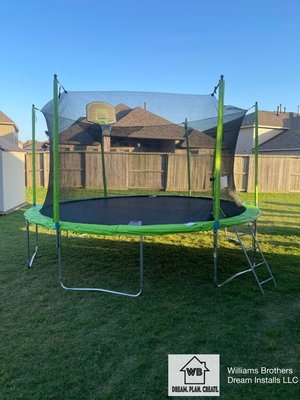 Trampoline assembly - We assemble trampolines as one of our many installation services Trampoline assembly - We assemble trampolines as one of our many installation services