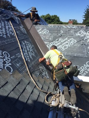 New roof - New shingle roof installed with Grace ice and water shield plus metal valleys and Velux skylight. New roof - New shingle roof installed with Grace ice and water shield plus metal valleys and Velux skylight.