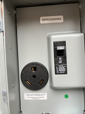30A 125V RV supply Circuit installation - Installation of a 30A 125V circuit and RV supply equipment to power RV. 30A 125V RV supply Circuit installation - Installation of a 30A 125V circuit and RV supply equipment to power RV.