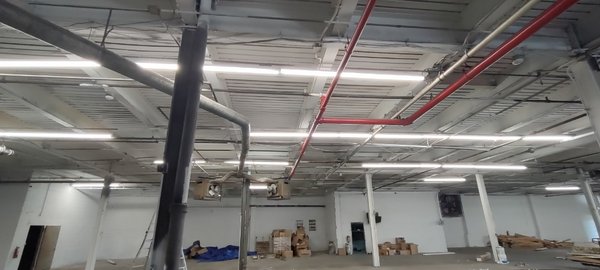 led instillation - this instillation was done in a wearhouse to reduce energy consumption led instillation - this instillation was done in a wearhouse to reduce energy consumption