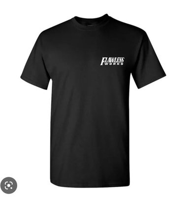 Merch - Flawless Works Blue T-Shirt Merch - Flawless Works Blue T-Shirt
