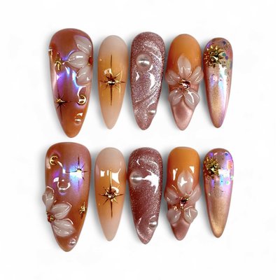 ✨ SERVICES ✨ - 🤍 Luxury Press-On Nails
Custom, handcrafted press-on nail sets designed to give you the salon look with the flexibility to wear them whenever you want.
Each set is carefully made using premium products and attention to every detail for a flawless, long-lasting finish.
💖 What You Can Expect:
✨ Custom sizing
🎨 Personalized designs
💎 Premium-quality materials
🤍 Durable & reusable sets
📦 Beautiful packaging
💅 Salon-quality results from home
Every set is crafted with intention, precision, and a signature touch of luxury.