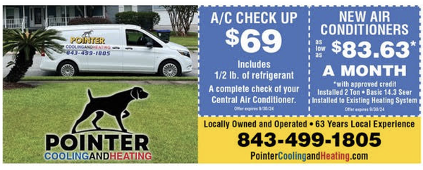 CHeck out our Specials - Call Pointer now and receive 10% off when you mention Yelp. CHeck out our Specials - Call Pointer now and receive 10% off when you mention Yelp.