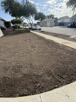 Landscape/irragrion - This job was started of with irragrion house owner wanted to give his landscape a new look and we did what he ask for customer was satisfied 👍as we please