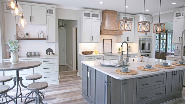 Ashton Gray and Ashton White - This is one of our high end kitchen cabinet installation s. The color of this kitchen is Ashton Gray and Ashton White Ashton Gray and Ashton White - This is one of our high end kitchen cabinet installation s. The color of this kitchen is Ashton Gray and Ashton White
