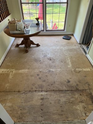 Flooring - Two different styles of flooring in the same house Flooring - Two different styles of flooring in the same house