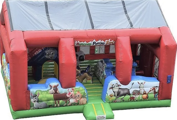 Explore Our Range of Bounce Houses 🏆 - Explore Our Range of Bounce Houses 🏆

Our collection features a variety of sizes and themes to suit every event and preference. Choose from our:

Small Standard Bounce House (15x15): Perfect for intimate gatherings, this bounce house can be themed with banners for birthdays, Halloween, winter holidays, princesses, or superheroes. 🎈
Midrange Bounce House (17x17): Ideal for slightly larger events, offering more space for kids to jump and play. 🎊
Big Disco Bounce House (20x20): The ultimate party experience with lights and music, turning any event into a disco party! 🎶