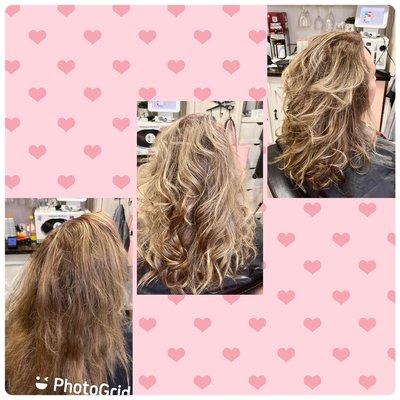 Low lights - When your highlights become one brassy blob of dry brittle bush of hair. Add some lowlights and a deep conditioner and bring hair back to life with dimension and softness. Low lights - When your highlights become one brassy blob of dry brittle bush of hair. Add some lowlights and a deep conditioner and bring hair back to life with dimension and softness.