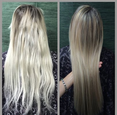 Color and Extensions Corrections - My speciality is in repairing extensions not installed properly ,color corrective services with a specialty in blonde color corrections , regrowing hair that has been chemically damaged from overuse of hi-lighting ,tools,mechanical misuse ,and unnatural hair loss, trichotillomania (OCD Disorders) and thinning hair due to Autoimmune Disease Color and Extensions Corrections - My speciality is in repairing extensions not installed properly ,color corrective services with a specialty in blonde color corrections , regrowing hair that has been chemically damaged from overuse of hi-lighting ,tools,mechanical misuse ,and unnatural hair loss, trichotillomania (OCD Disorders) and thinning hair due to Autoimmune Disease
