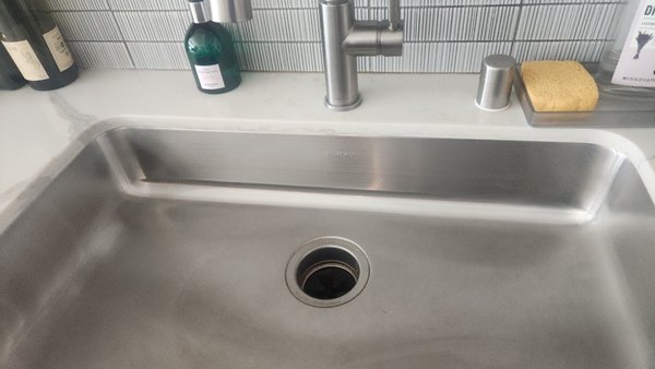 Before/After Kitchen Sink Cleaning - We made this stainless steel kitchen sink look brand new again! Give us a call or visit our website to book your next cleaning! Before/After Kitchen Sink Cleaning - We made this stainless steel kitchen sink look brand new again! Give us a call or visit our website to book your next cleaning!