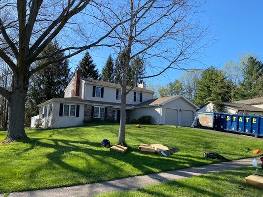 Newtown, PA Roof Replacement - This is a Roof Replacement in Newtown, PA. We were able to provide a beautiful Spartan Roof System to this home owner. The quality of the work and materials used is a superior system and the end result is evidence of this. With our roof replacements you get a Spartan Roof System that includes new flashing, synthetic underlayment and a higher quality Shingle GAF or Owens Corning Newtown, PA Roof Replacement - This is a Roof Replacement in Newtown, PA. We were able to provide a beautiful Spartan Roof System to this home owner. The quality of the work and materials used is a superior system and the end result is evidence of this. With our roof replacements you get a Spartan Roof System that includes new flashing, synthetic underlayment and a higher quality Shingle GAF or Owens Corning