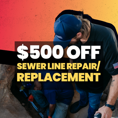 $500 SEWER LINE REPAIR/REPLACEMENT - $500 SEWER LINE REPAIR/REPLACEMENT $500 SEWER LINE REPAIR/REPLACEMENT - $500 SEWER LINE REPAIR/REPLACEMENT