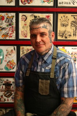 James Cooper - James Cooper is the resident tattoo artist and owner of Gate City Tattoo. He has been tattooing professionally since 2001 tattooing in Florida, Massachusetts, New Hampshire, Alabama, Tennessee and now in Georgia.

James' tattoos are award winning!

He is a master of Neo-Traditional, Illustrative Black and Grey, and Japanese. He creates pieces that will leave you in awe. He strives daily to be the best tattooer and is always learning better ways to advance in this art form. To say the least, you will walk out loving your piece of art.