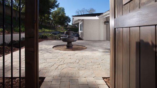 Whole Backyard Remodel "Project 1" - This whole backyard remodel was completed with multiple styles of Belgard pavers. On large projects it is usually a good idea to change the style of the hardscape to help enhance the overall experience. We take great pride in designing spaces that encourage relaxation and resort living for our client's homes. Whole Backyard Remodel "Project 1" - This whole backyard remodel was completed with multiple styles of Belgard pavers. On large projects it is usually a good idea to change the style of the hardscape to help enhance the overall experience. We take great pride in designing spaces that encourage relaxation and resort living for our client's homes.