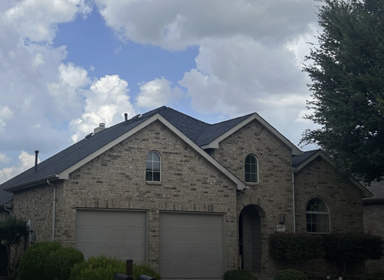 New Roof - Originally built in 2009, the home underwent a roof replacement featuring Owens Corning TruDefinition® Duration® AR shingles in Black Onyx. This premium shingle selection offers enhanced algae resistance, bold contrast, and long-lasting durability—delivering both aesthetic appeal and superior protection against the elements.
