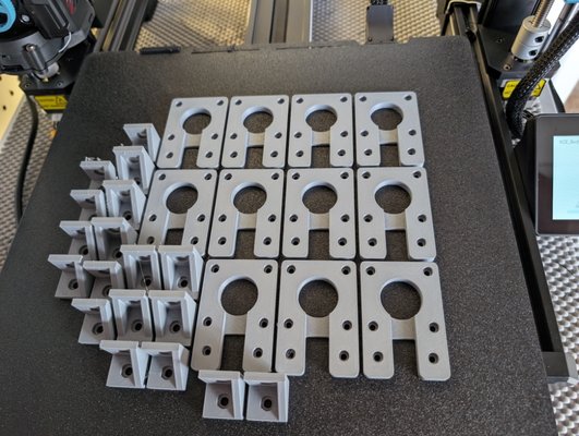 T slot 2020 profile connectors - Custom 3D-Printed Connectors for 2020 Aluminum Profiles – Made in Chicago

At Concept Parts Studio, we specialize in custom 3D printing solutions tailored to your needs. This project showcases a batch of precision 3D-printed connectors designed for 2020 aluminum extrusion profiles, commonly used in industrial frames, CNC machines, enclosures, and automation projects.

✅ Locally printed in IL
✅ High-strength design with precise mounting holes
✅ Compatible with standard M5 fasteners
✅ Printed using durable PETG for indoor/outdoor use
✅ Bulk run produced on our print farm for cost efficiency

Whether you're an engineer, maker, or small business in the Chicago area, we offer fast turnaround, competitive pricing, and expert design support.

📦 Prototyping to short-run production
🛠️ Functional parts, brackets, mounts, and more
🌐 www.conceptpartsstudio.com

Need custom parts for your project? Contact us for local 3D printing services in Chicagoland!