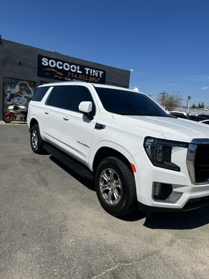 Windshield Tint Recommended by skin cancer foundation - Ceramic film 70% designed for the windshield. Blocks out 88% IR heat and 99.9% UVs Windshield Tint Recommended by skin cancer foundation - Ceramic film 70% designed for the windshield. Blocks out 88% IR heat and 99.9% UVs