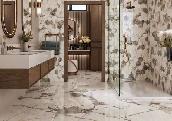 Bathrooms - Tile for bathrooms.