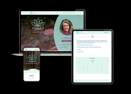 Clairvoyant Readings website with bookings - Clairvoyant Readings website with bookings and payments built with WordPress.