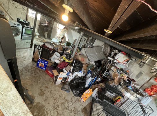Basement Clean out - A BEFORE and AFTER of this basement clean out for a soon to be full renovation! Client put their trust in us and we exceeded their expectation! Call today for a free estimate! Basement Clean out - A BEFORE and AFTER of this basement clean out for a soon to be full renovation! Client put their trust in us and we exceeded their expectation! Call today for a free estimate!
