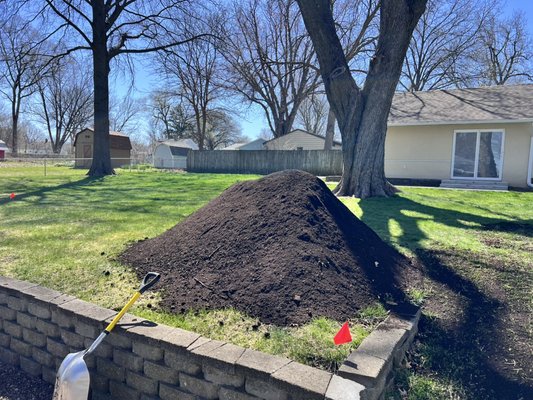 Compost - I deliver compost and use compost for many projects.
