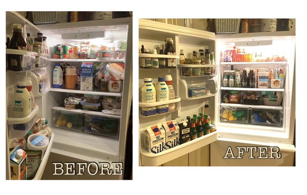 Fridge Cleaning - In our fridge clean add on, we remove all items from the fridge, discard expired items, wipe down all shelving and replace contents in a organized way! Fridge Cleaning - In our fridge clean add on, we remove all items from the fridge, discard expired items, wipe down all shelving and replace contents in a organized way!