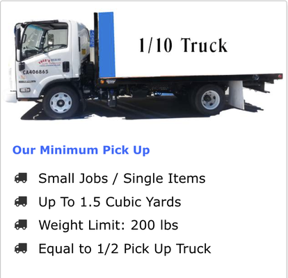 Junk Removal By The Truck Load - Upfront and guaranteed prices:
Or regular price is $130 and includes indoor, upstairs and backyard removal or Put it CURBSIDE and we’ll Pick it up for $69! Junk Removal By The Truck Load - Upfront and guaranteed prices:
Or regular price is $130 and includes indoor, upstairs and backyard removal or Put it CURBSIDE and we’ll Pick it up for $69!