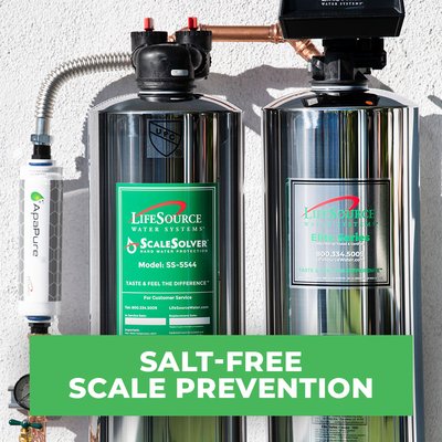 Salt-Free Scale Prevention System - The best alternative to old-fashioned water softeners